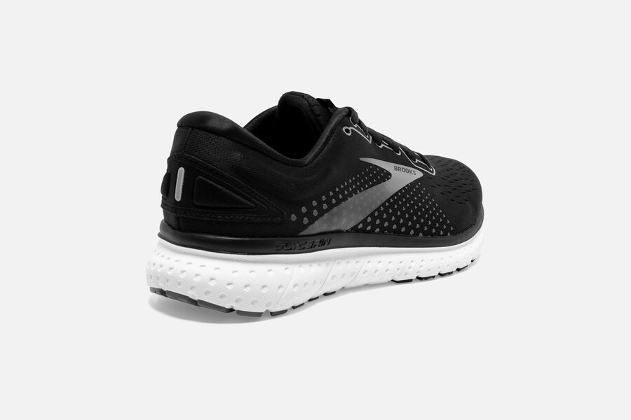 Brooks Glycerin 18 Road Loopschoenen Heren - Zwart/Wit - 047625DGN